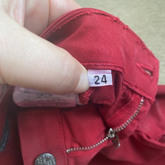 Guess glossy coated jeans - new - size 24 - Picture 7 of 7